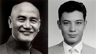 蔣孝文被抓，警問家長是誰？他指牆上那位