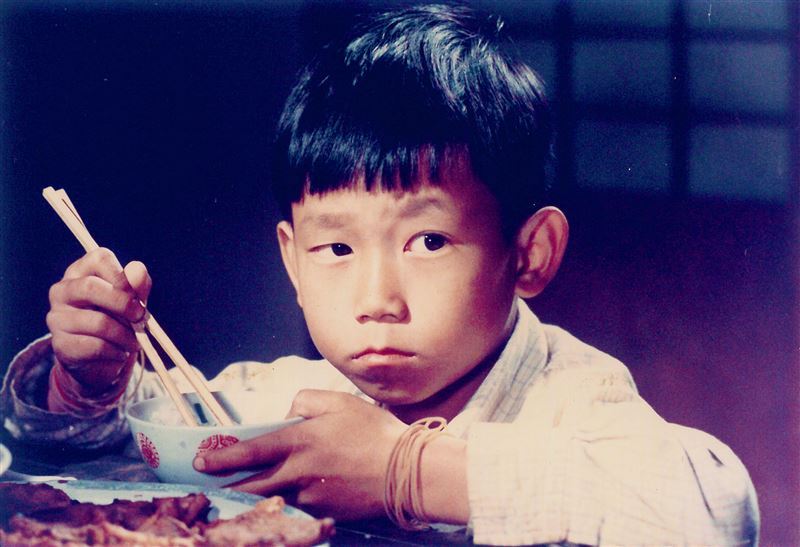 顏正國當年9歲。（圖／海鵬提供）