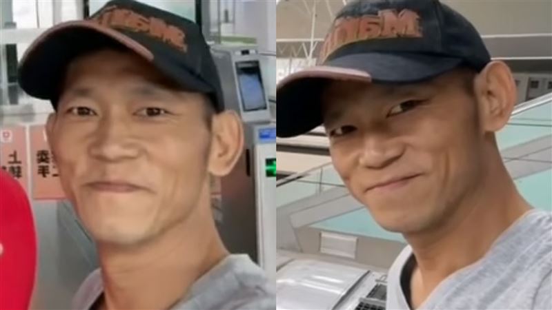顏正國上月自拍暴瘦。（圖／翻攝自顏正國臉書）