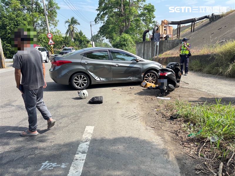 台南麻豆地藏庵前死亡車禍，家屬PO網淚求真相。（圖／翻攝畫面）