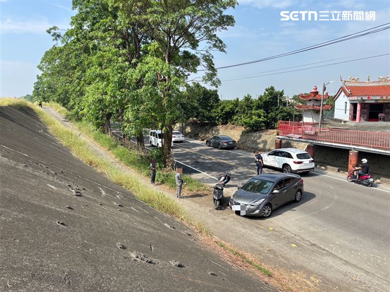 台南麻豆地藏庵前死亡車禍，家屬PO網淚求真相。（圖／翻攝畫面）