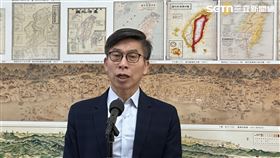 民進黨團幹事長鍾佳濱接受聯訪（圖／記者詹宜庭攝影）