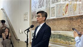 民進黨團幹事長鍾佳濱接受聯訪（圖／記者詹宜庭攝影）