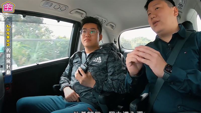 Joeman（左）曾多次與Ted合作（圖／翻攝35線上賞屋YouTube）