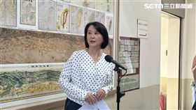 立委王鴻薇出面受訪回應狗仔風波。（圖／記者詹宜庭攝影）