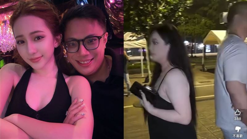 黑男幫歐美辣妹配對，結果影片遭炎上。（圖／翻攝自Threads、黑男IG）