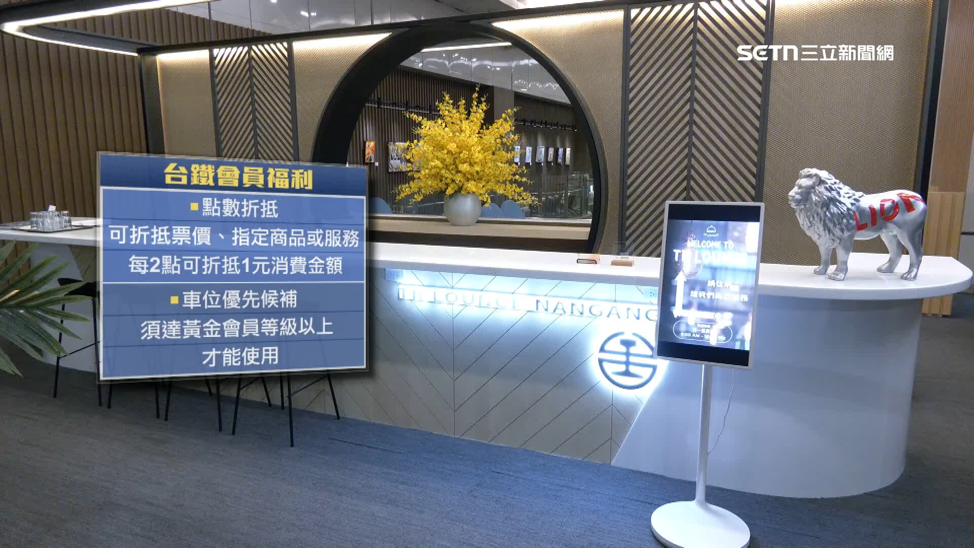 台鐵會員享有點數折抵及車位優先候補等福利