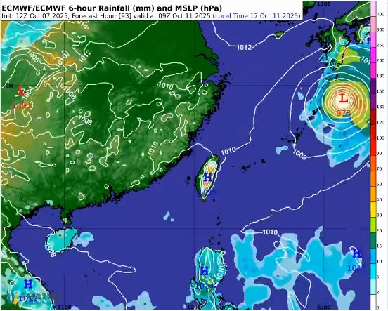吳聖宇表示，國慶連假恢復夏季型天氣。（圖／吳聖宇臉書）