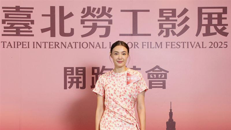 曾珮瑜擔任「2025台北勞工影展」代言人，也是此影展首位女性代言人。（圖／電影戲劇業職業工會提供）