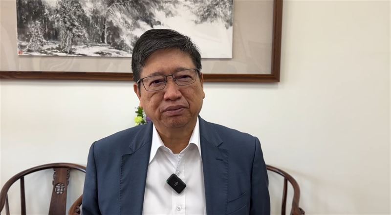 新竹縣長楊文科回應普發，認為是個荒謬的提案。（圖／翻攝畫面）