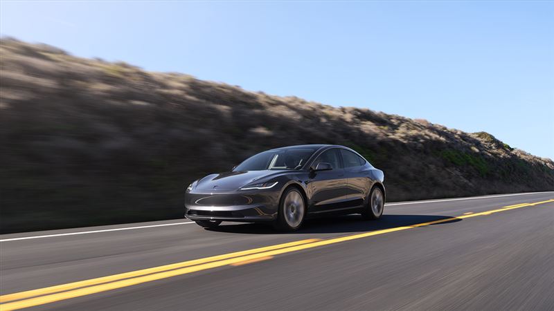 Model 3 Standard使用容量69.5kWh的電池。（圖／翻攝Tesla網站）