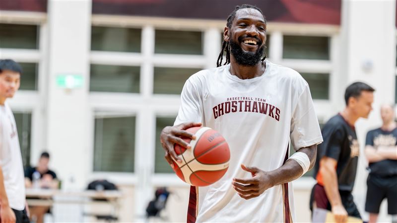 前NBA金塊球星、有「半獸人」之稱的Kenneth Faried正式加盟，成為陣中第三位洋將。（圖／台南台鋼獵鷹提供）