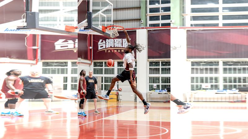 前NBA金塊球星、有「半獸人」之稱的Kenneth Faried正式加盟，成為陣中第三位洋將。（圖／台南台鋼獵鷹提供）
