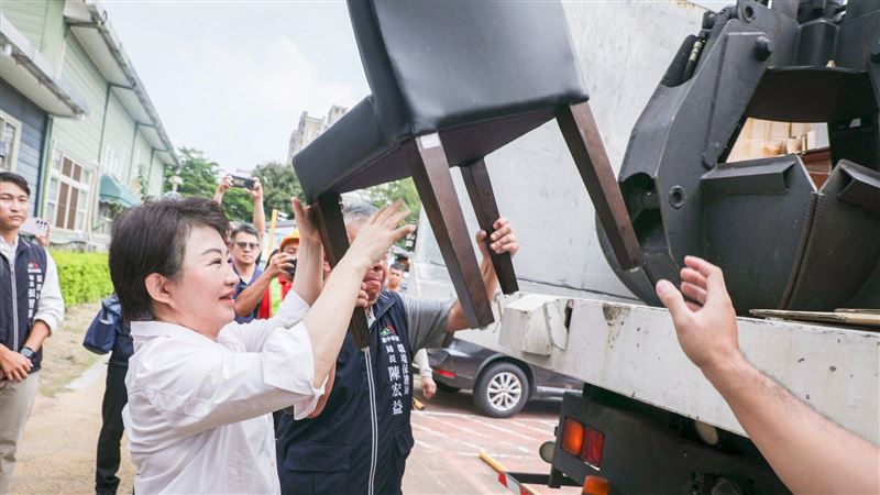 盧秀燕:花蓮救災「家具超人」出發!