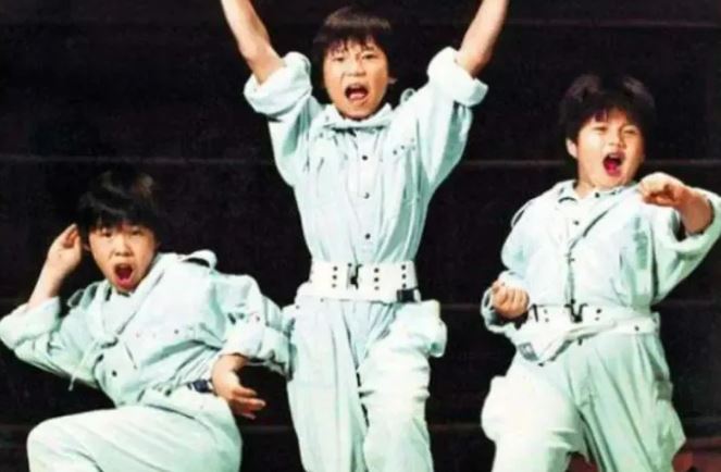 「小虎」左孝虎（左起）、「阿國」顏正國、「小胖」陳崇榮三人因好小子電影系列紅極一時。（圖／翻攝自豆瓣電影）