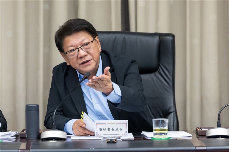 總統府秘書長潘孟安。（圖／翻攝自潘孟安臉書）