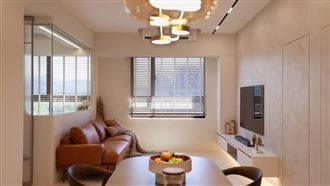 簡約北歐風!木質調與自然光交織 打造明亮舒適新居