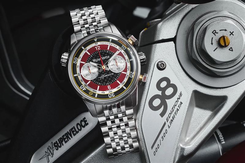 Chronograph計時款限量80只，售價3,900歐元（約台幣13.6萬）。（圖／翻攝MV Agusta網站）