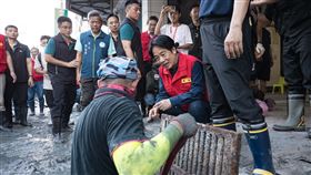 總統賴清德日前再度赴花蓮關心災後復原情形。（圖／總統府提供） 