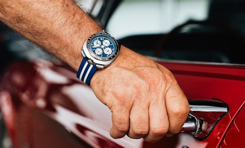 Bulova x Shelby Racing限量聯名錶。（圖／翻攝Bulova網站）