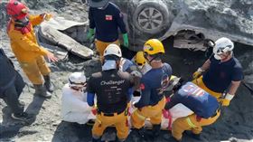 砂石場,光復,堰塞湖,老闆娘（圖／翻攝畫面）