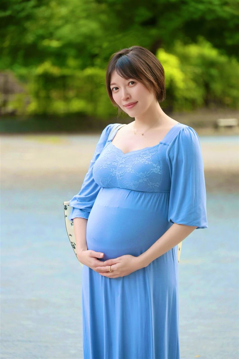 峰玲子表示自己預產期1月後2月就會復出，不過否認重返拍AV（圖／翻攝自X平台 @reikomine0925_2）