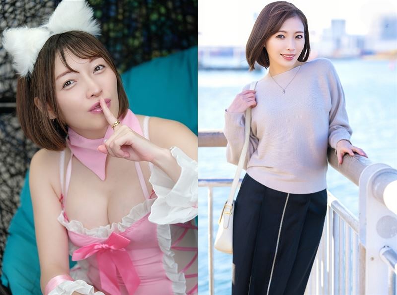 AV女優峰玲子堪稱是擁有「色氣滿點」的個人風格（組合圖／翻攝自X平台 @reikomine0925_2）