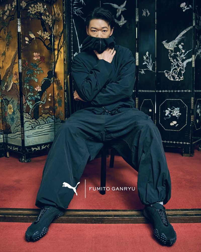 PUMA與日本設計師丸龍文人同名品牌FUMITO GANRYU攜手打造全新聯名系列。（圖／品牌業者提供）
