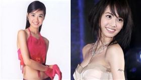 醫美醫師林建宏看蔡依林20年前出道照，認為她「2部位」恐有整形。（圖／翻攝自微博）