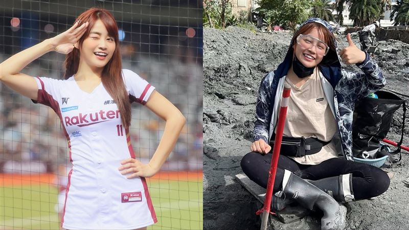 女神赴花蓮災區竟巧遇蔡其昌！連2天累癱