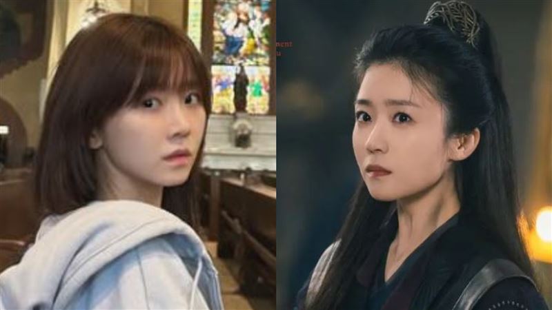宋伊人本是新戲《不遇雲裳不遇你》的女主角（右），如今恐被換角。（圖／翻攝自微博）