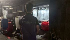 衛生局稽查利太肉店。（圖／台北市衛生局提供）