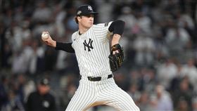 洋基美聯分區系列賽殊死戰派新秀史利特勒（Cam Schlittler）先發。（圖／美聯社／達志影像）