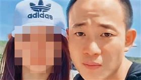 洪男（右）在生日當天與賴姓女友（左）發生口角後，竟夥同好友吳男聯手殺害賴女。（翻攝洪女臉書）