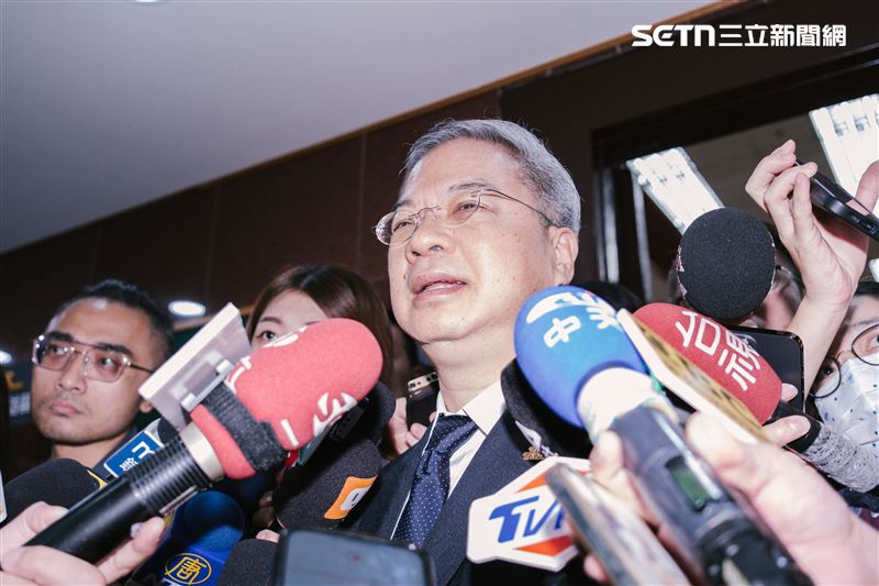 龔明鑫回應輝達來函，他表示，經濟部會盡快盤點可用土地給輝達參考。（圖／記者楊士誼攝影）