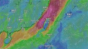 （圖／翻攝自Windy.com）