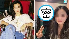 王祖賢現蹤溫哥華的海底撈，與幸運影迷合照。（翻攝小紅書）