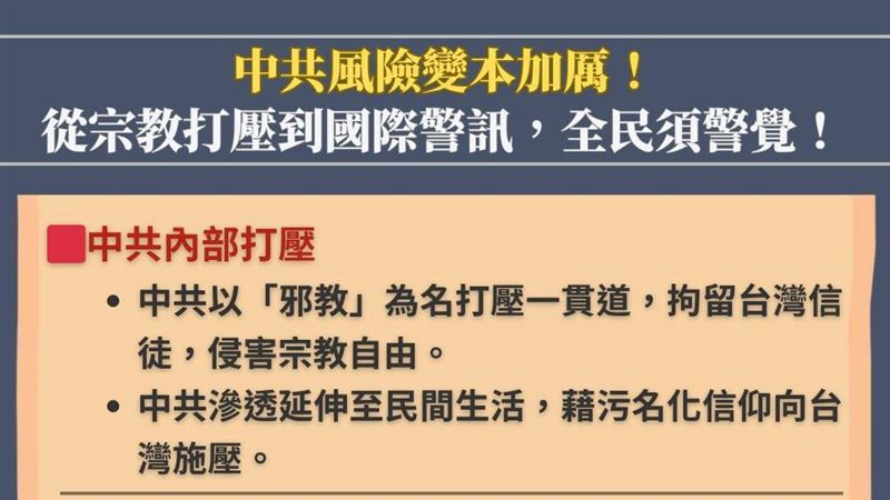 中國稱邪教打壓一貫道　9信徒仍遭拘留