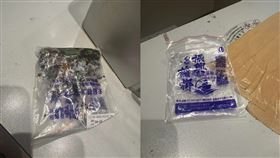 台灣人在沖繩機場吃檳榔，垃圾亂丟。（圖／取自爆料公社）