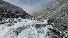 林保署攜手東搜探勘馬太鞍溪堰塞湖