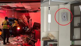 台中,慘況,BMW,西區,茶葉行,車禍,西區,五權南路,時鐘,母親,死亡,駕駛（圖／翻攝畫面）