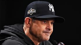 紐約洋基總教練布恩（Aaron Boone）（圖／美聯社／達志影像）