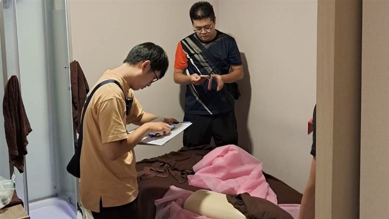 養生館表面上提供按摩服務，實際上卻暗藏春色。（圖／翻攝畫面）