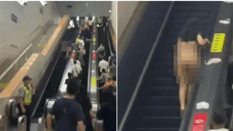 澳門口岸驚見裸女狂奔　網驚：輸到脫褲？