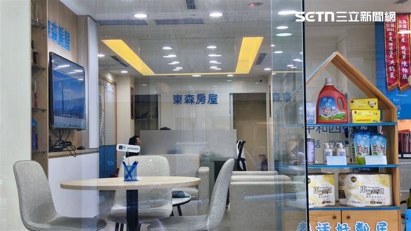 東森房屋曾發下開設300家分店豪語,如今直營店計畫告終,一切都成空。(圖/記者陳韋帆攝影)