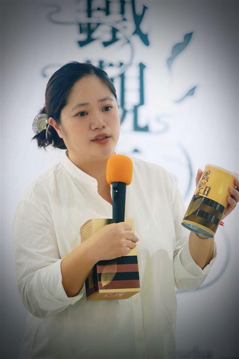 由台北市木柵青年農民聯誼會成員張欣柔女士擔任講師。（圖／木柵區農會提供）