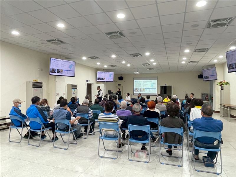 儲能業者自 2024至2025年起多次舉辦說明會，持續與地方溝通。（圖／翻攝畫面）