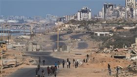 以色列 巴勒斯坦 加薩（圖／美聯社／達志影像）