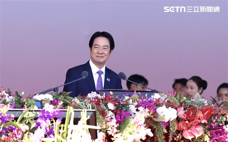 國慶大會總統賴清德演說（圖／記者鄭孟晃攝影）