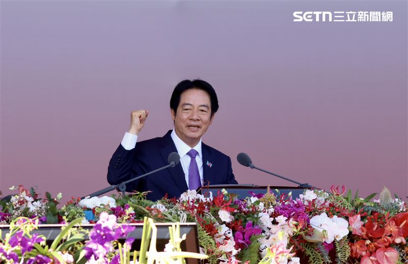 國慶大會賴清德演說（圖／記者鄭孟晃攝影）